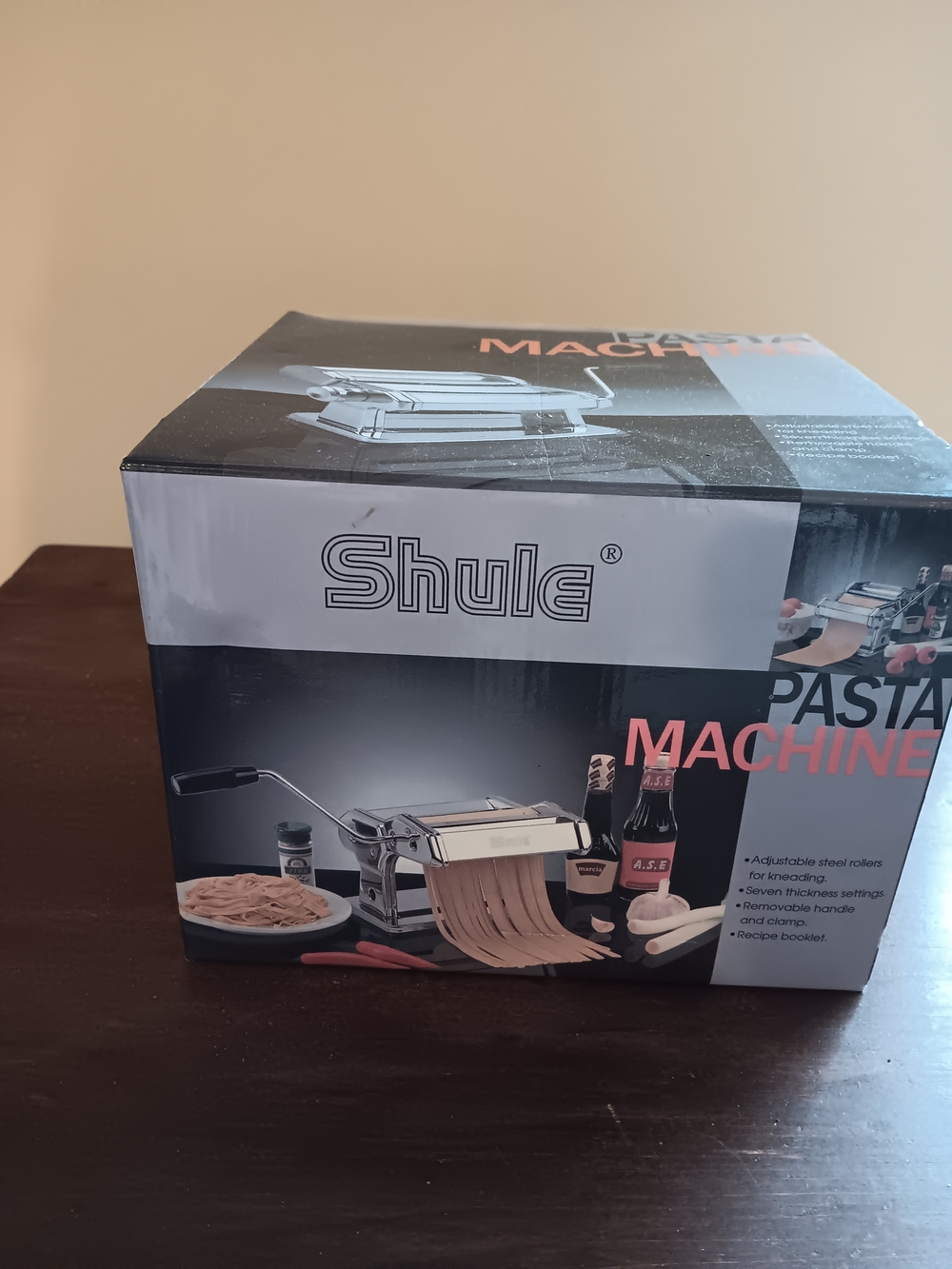 Stainless Steel Pasta Machine - Silver